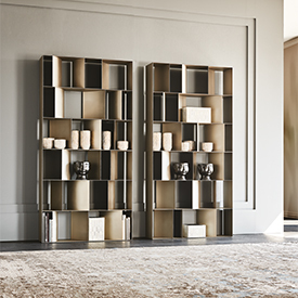 Cattelan ShowRoom Milano Libreria Design Living