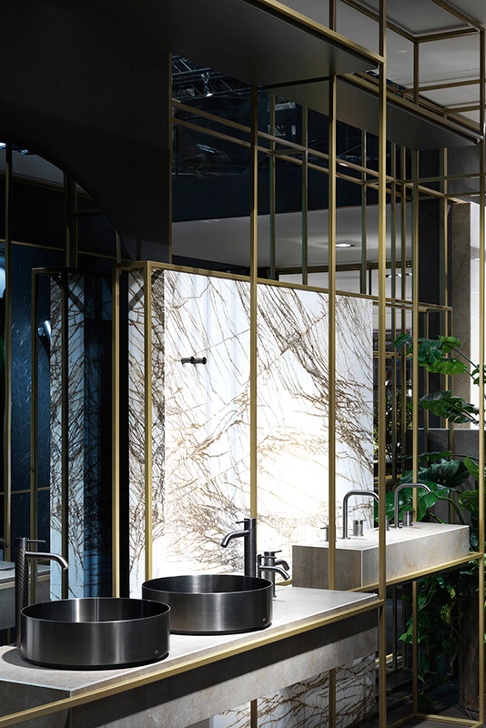 Rubinetteria di Gessi, tendenza Arredo Bagno 2023
