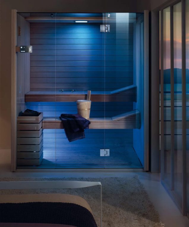 Arredamento sauna bagno turco SPA - zona Wellness