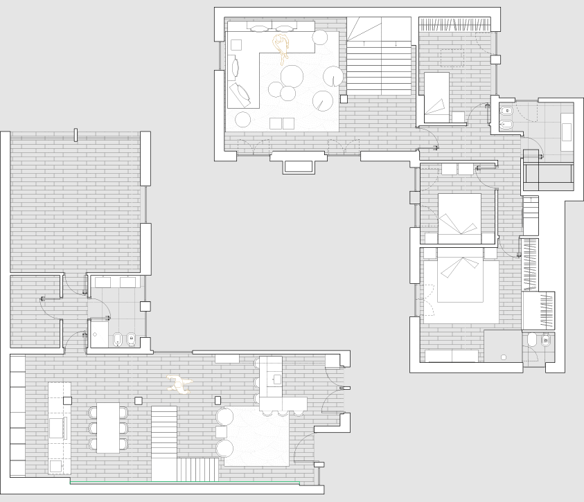 Ristrutturazione Villetta Milano progettazione CLM Design Ristrutturazione Villetta Milano progettazione CLM Design
