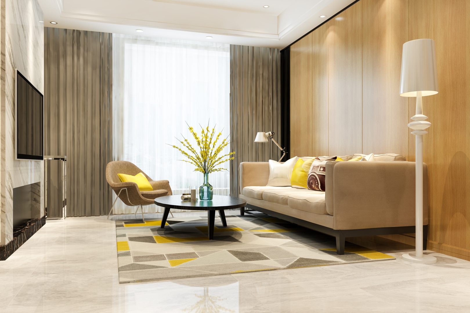 parete boiserie moderne